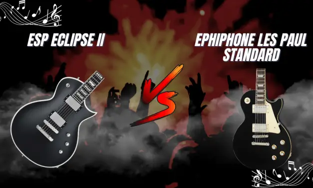 ESP Eclipse vs Les Paul